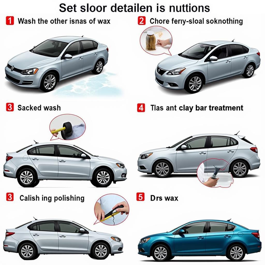 Exterior Car Detailing Process