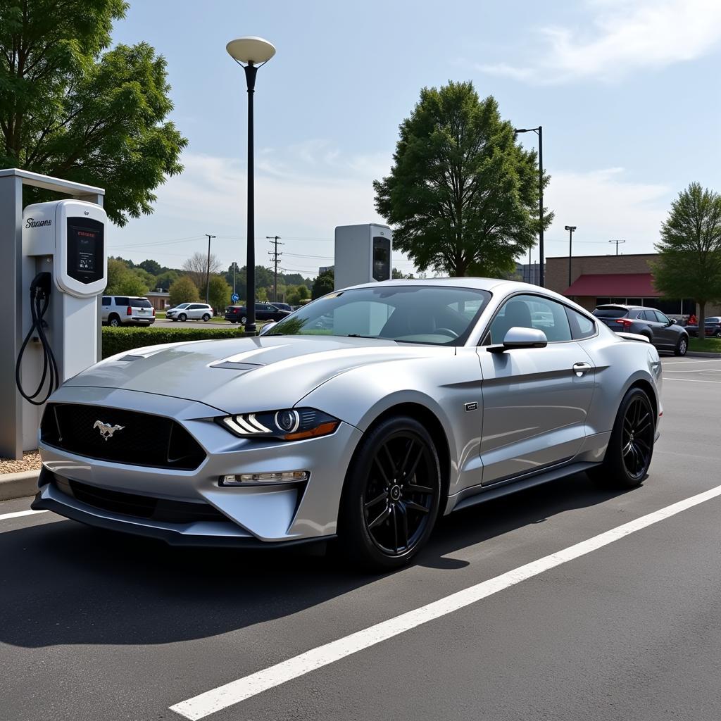 Ford Mustang Mach-E Electric SUV Charging