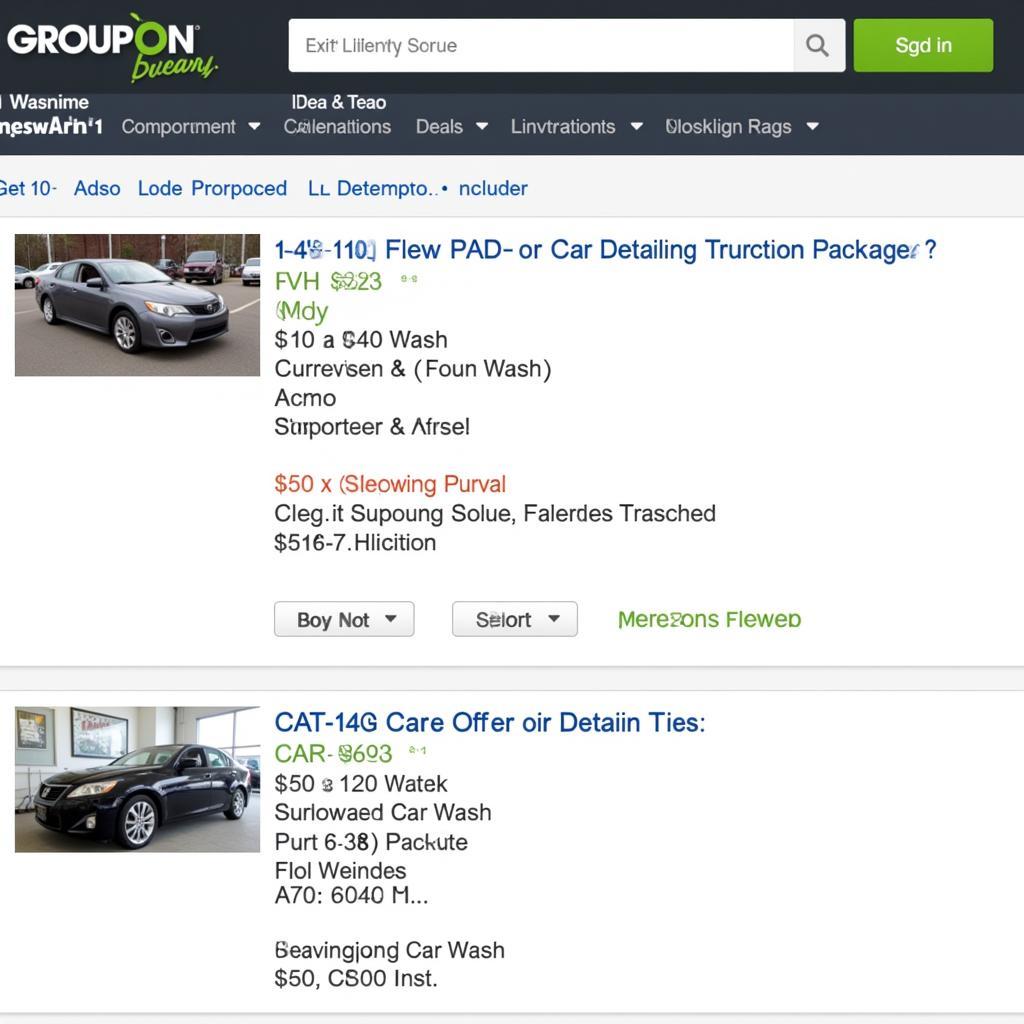 Groupon car detailing deals in GTA