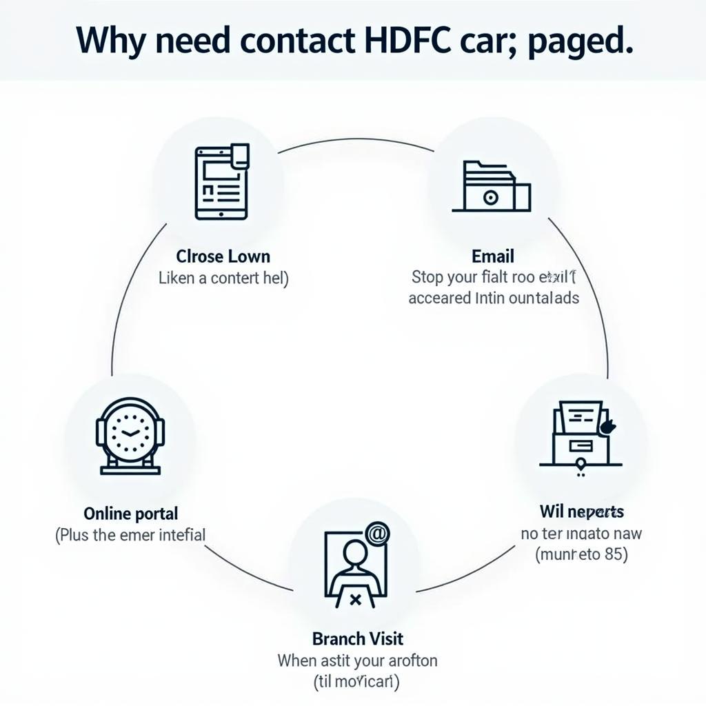 HDFC Car Loan Contact Methods