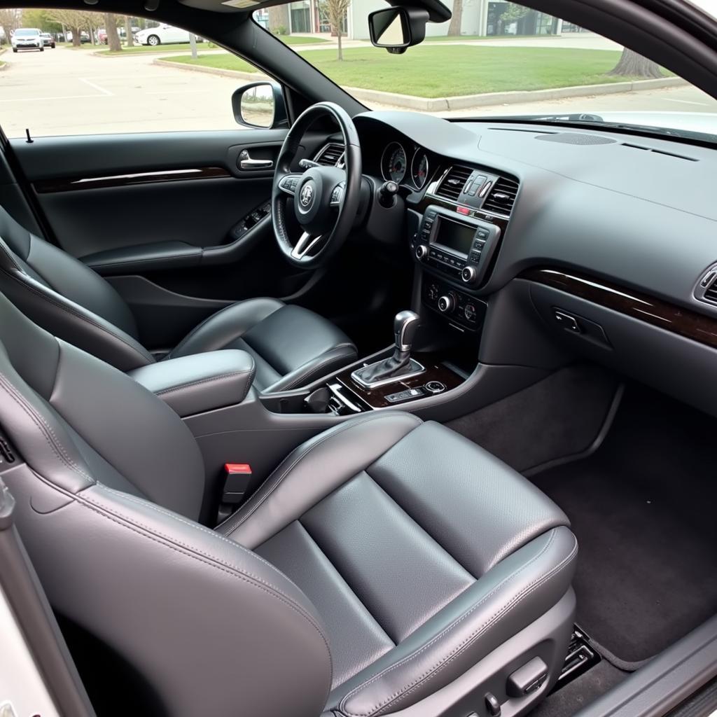 Spotless Car Interior After Detailing