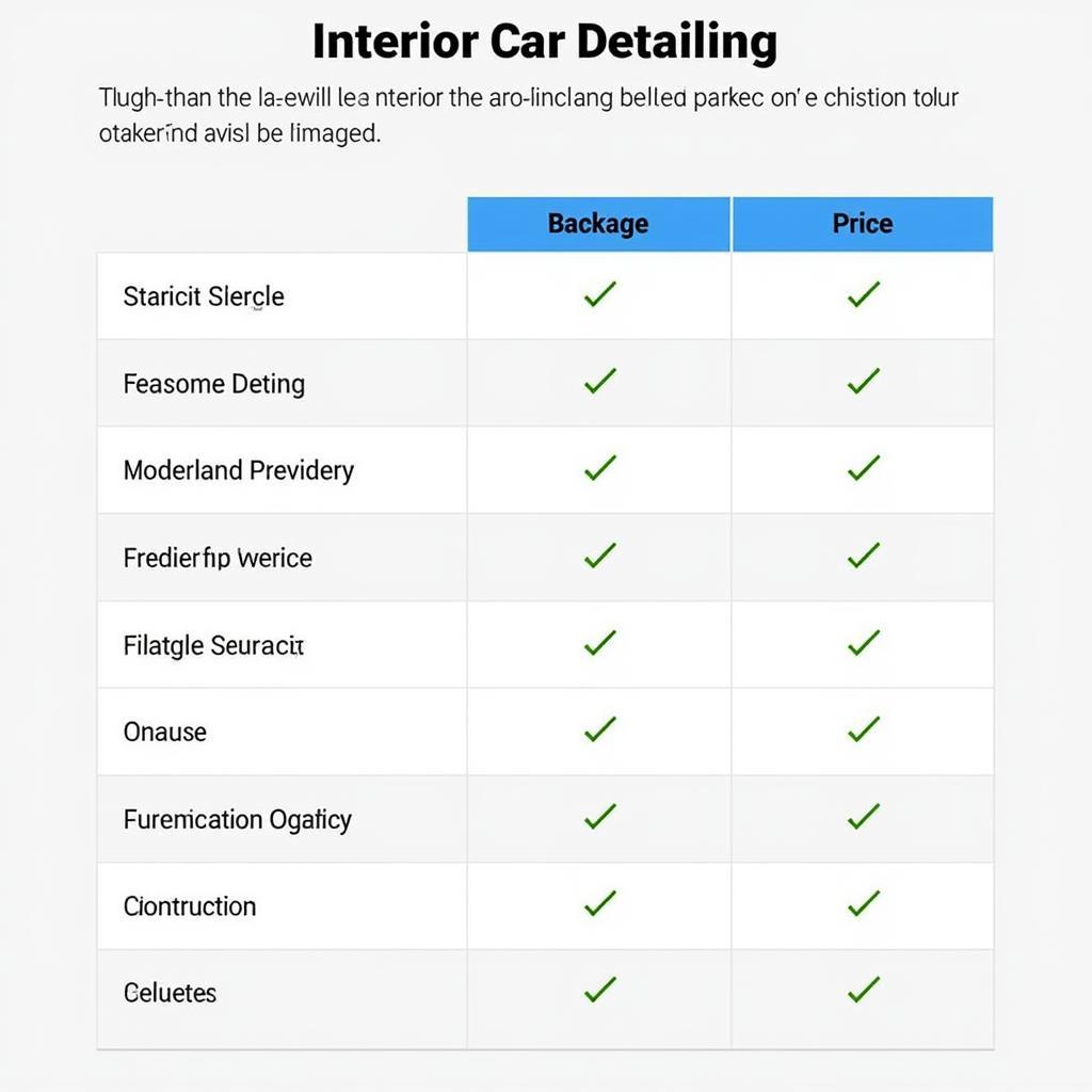 Interior Car Detailing Crofton Price Comparison