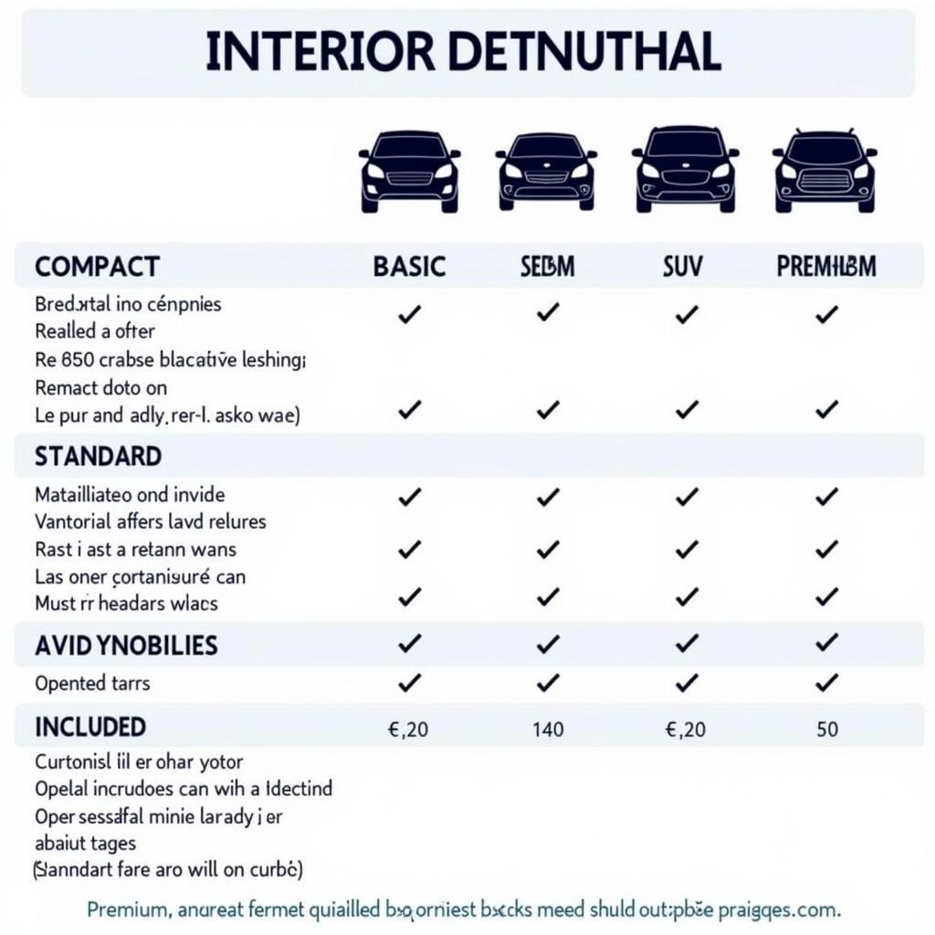 Interior Car Detailing Prices: Factors Affecting Cost