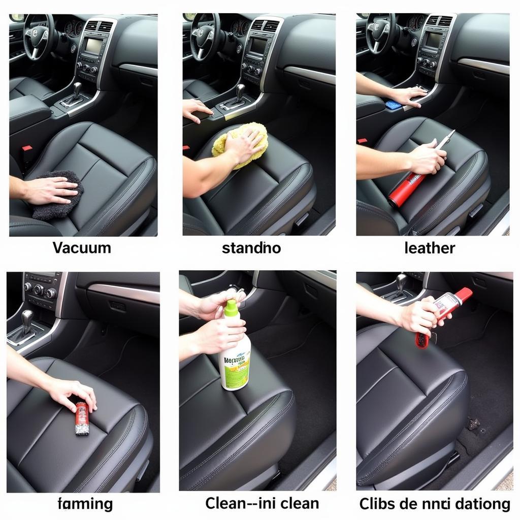 Interior Car Detailing Process - Stages and Tools