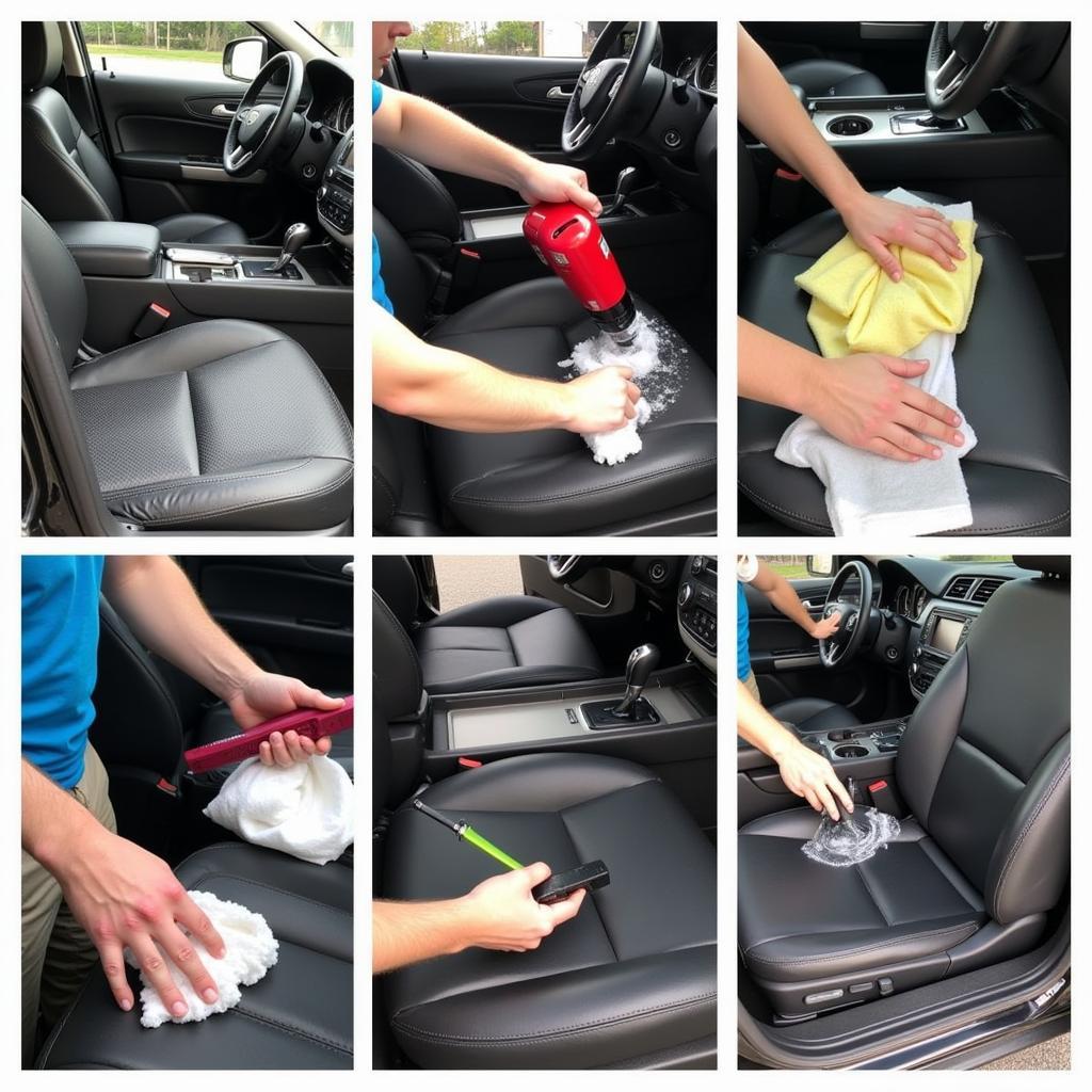 Interior Car Detailing Process