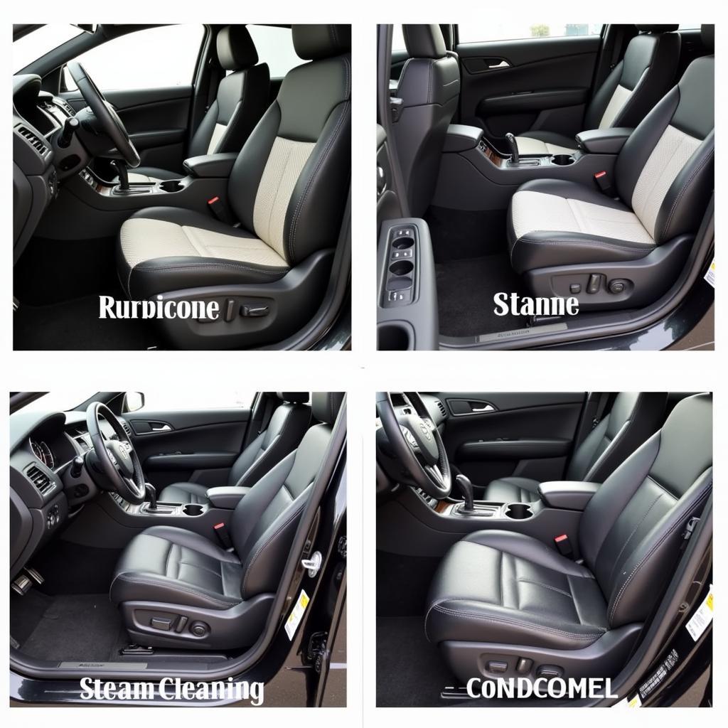 Interior Car Detailing Process