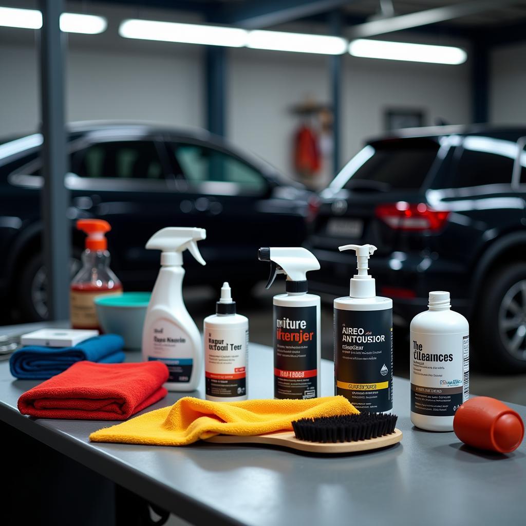 Assortment of Interior Car Detailing Products in India