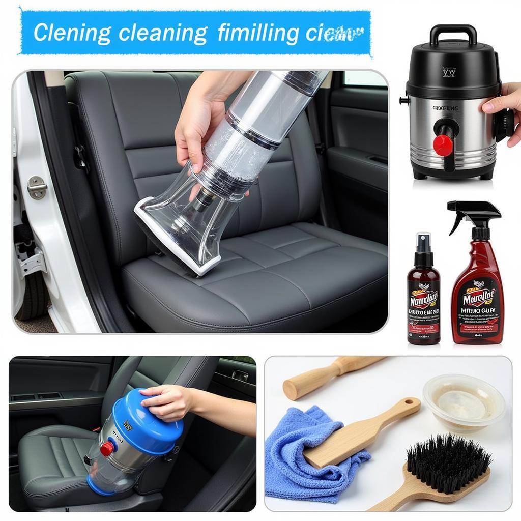 Interior Car Detailing Products for a Spotless Car in Los Angeles