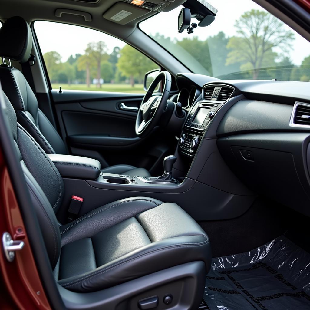 Interior Car Detailing: Drying time for optimal results