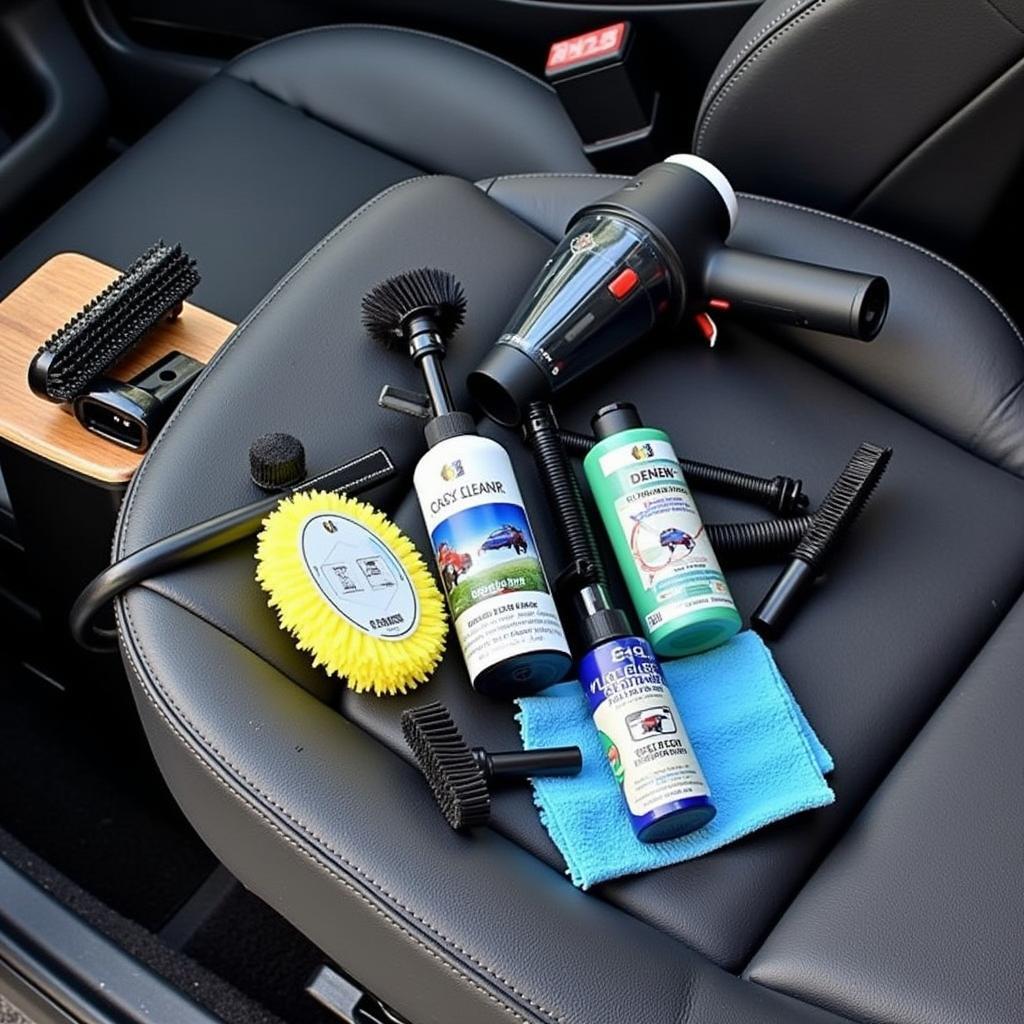 Car Interior Detailing Supplies