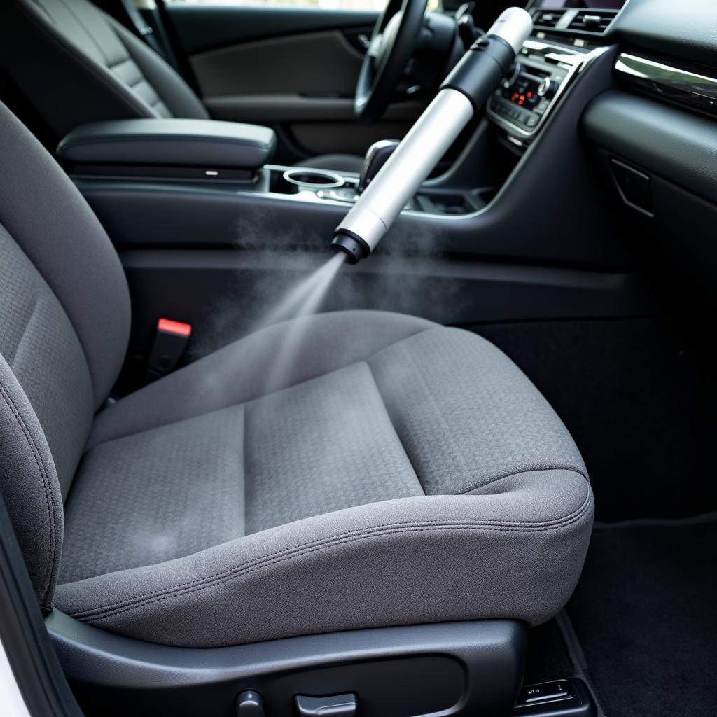 Interior Extreme Detail Cleaning with Steam Cleaner