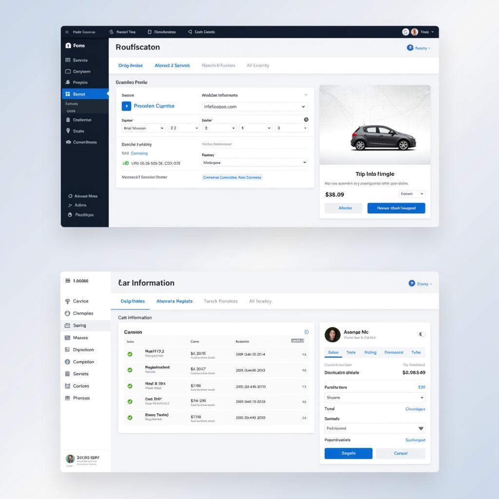 Java Car Details Program User Interface