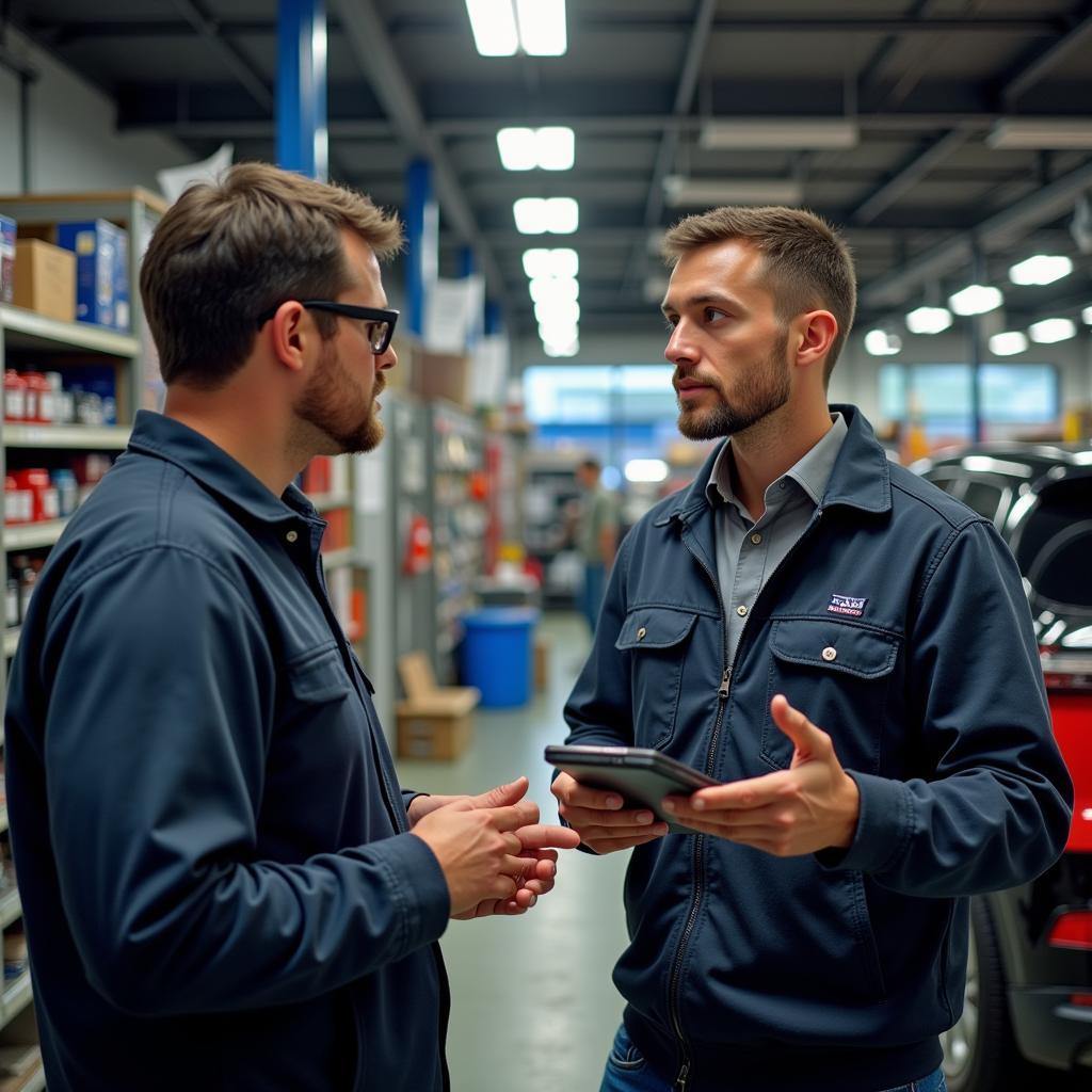 Local Auto Parts Store for Car Detailing