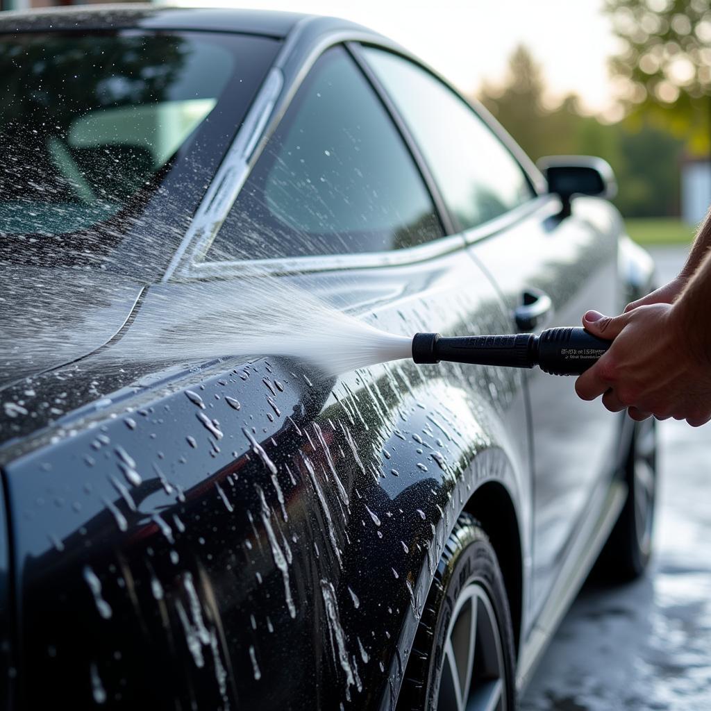 Low Pressure Car Wash Rinse