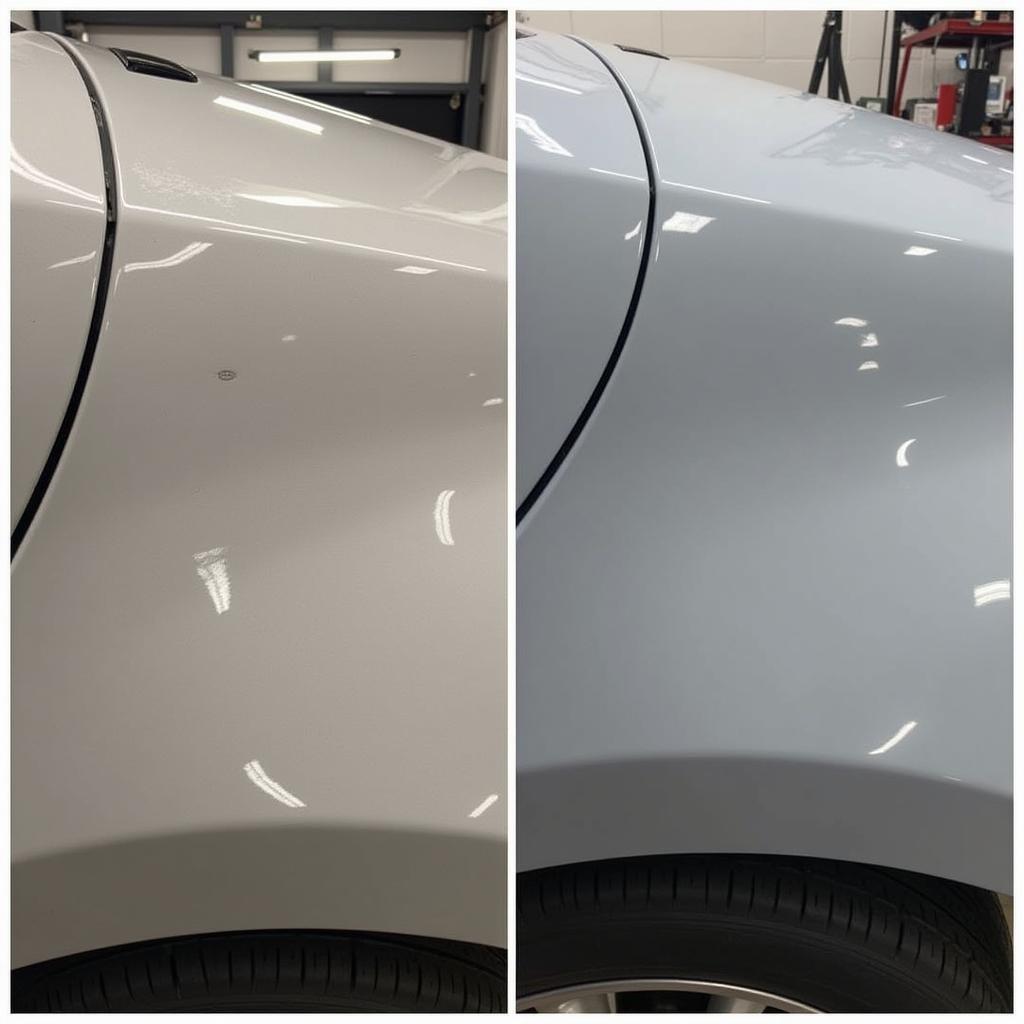 Magic Hands Car Wash Paint Correction Process