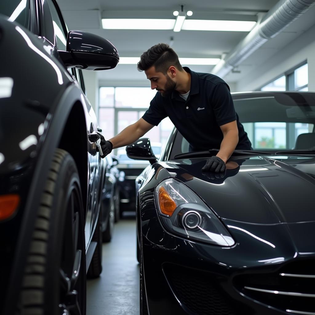 Manhattan Car Detailing Services in Action