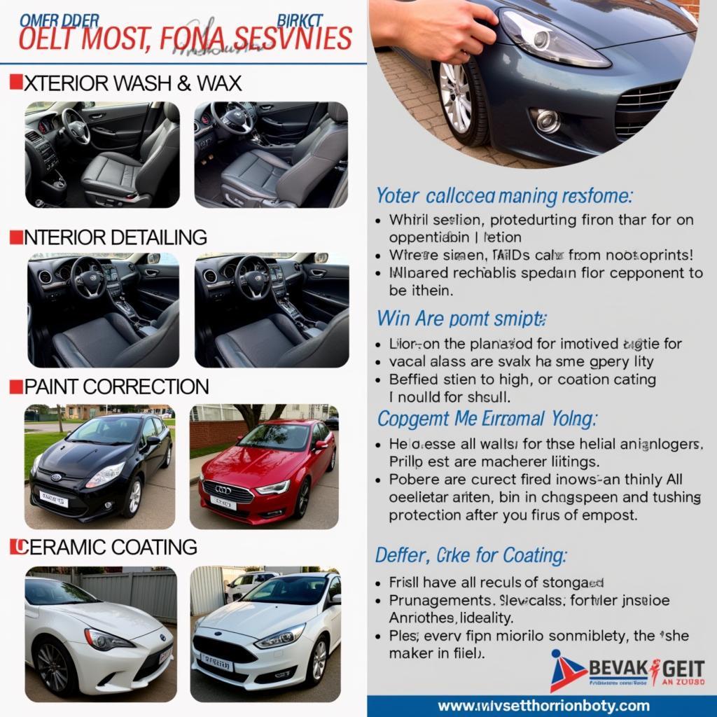 Melbourne Car Detailing Services Comparison