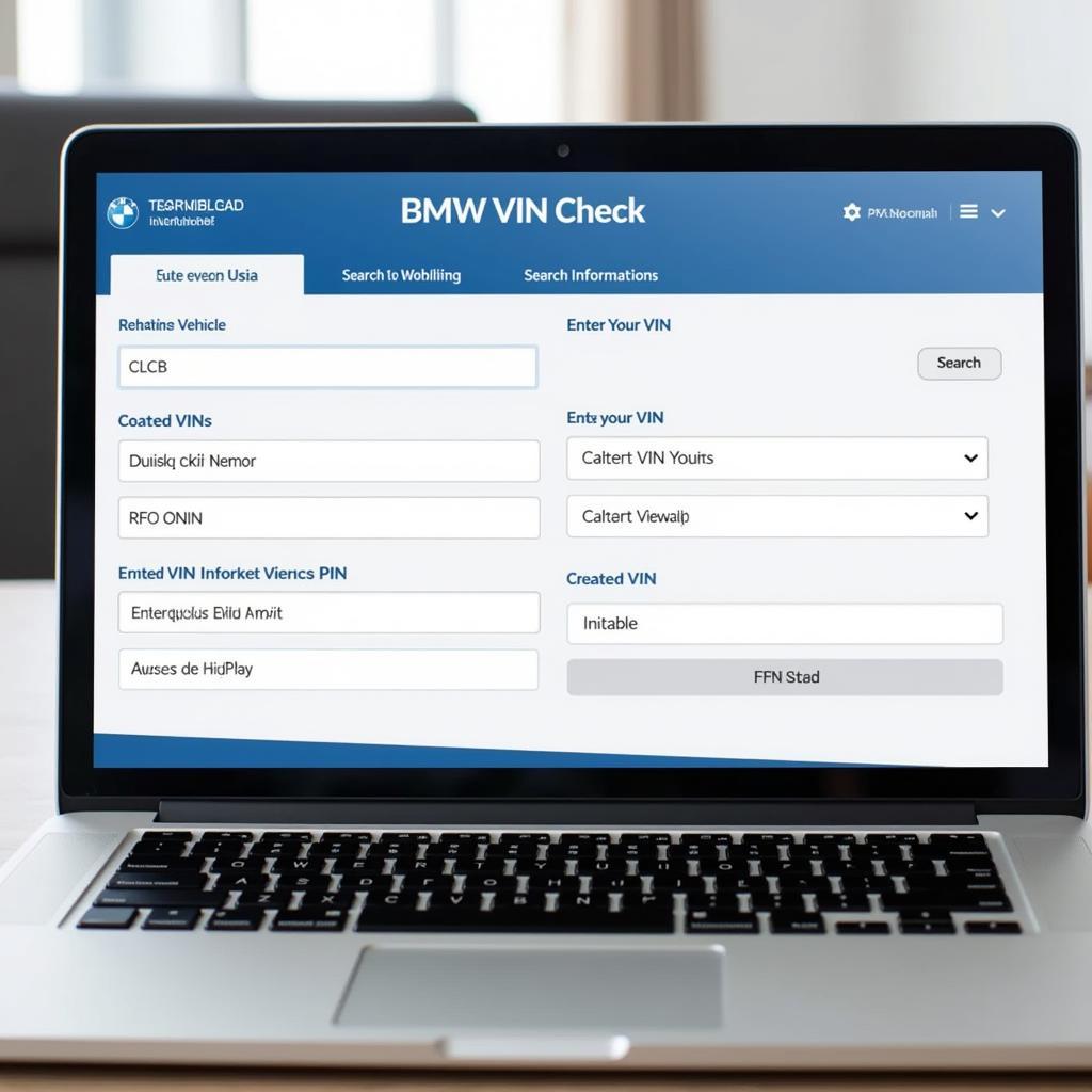 Online BMW VIN Check