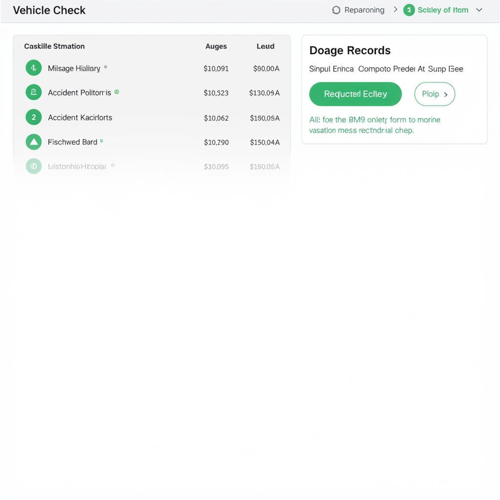 Accessing Vehicle History Reports