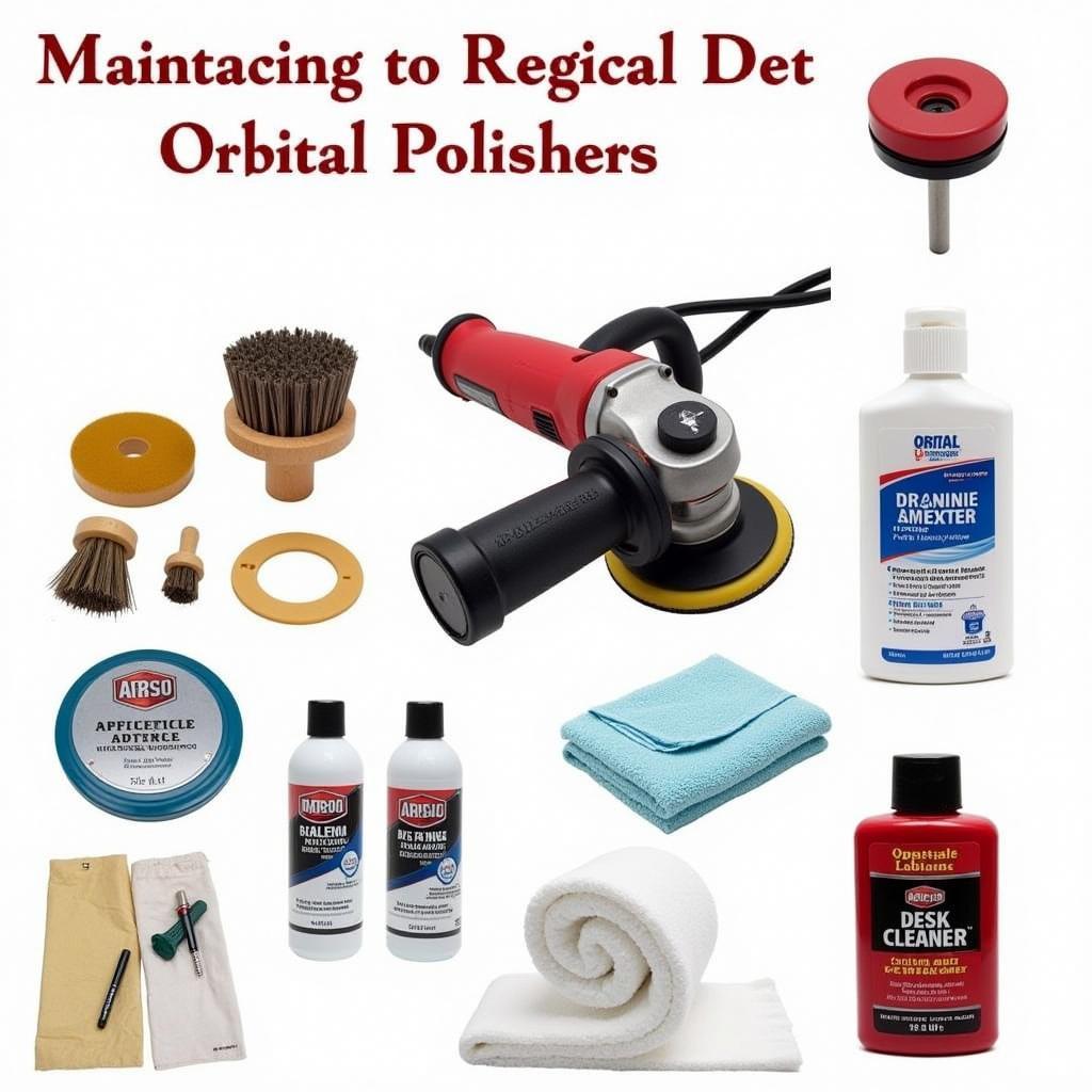 Essential Maintenance Kit for Orbital Polishers