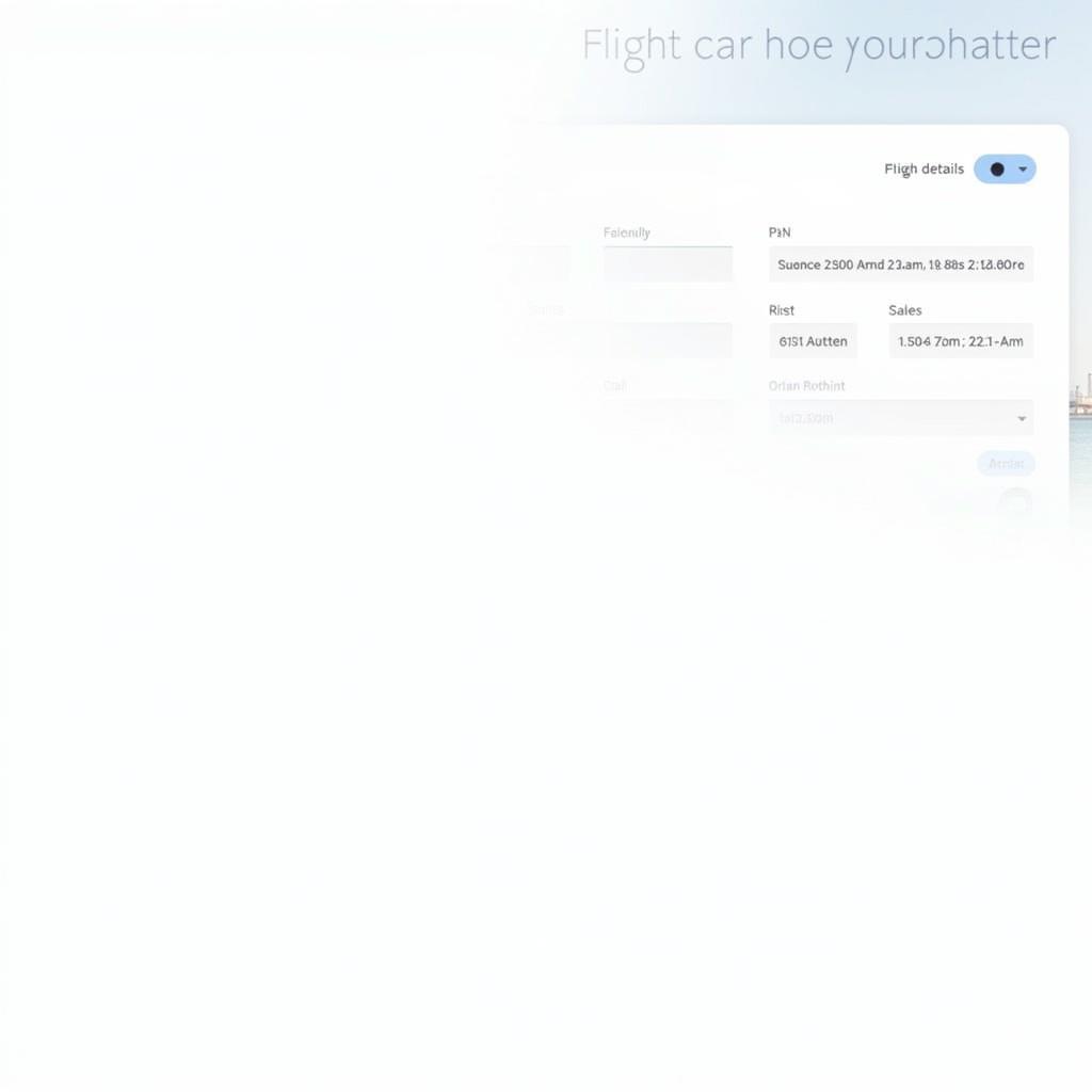 Adding Flight Details to Orbitz Car Rental