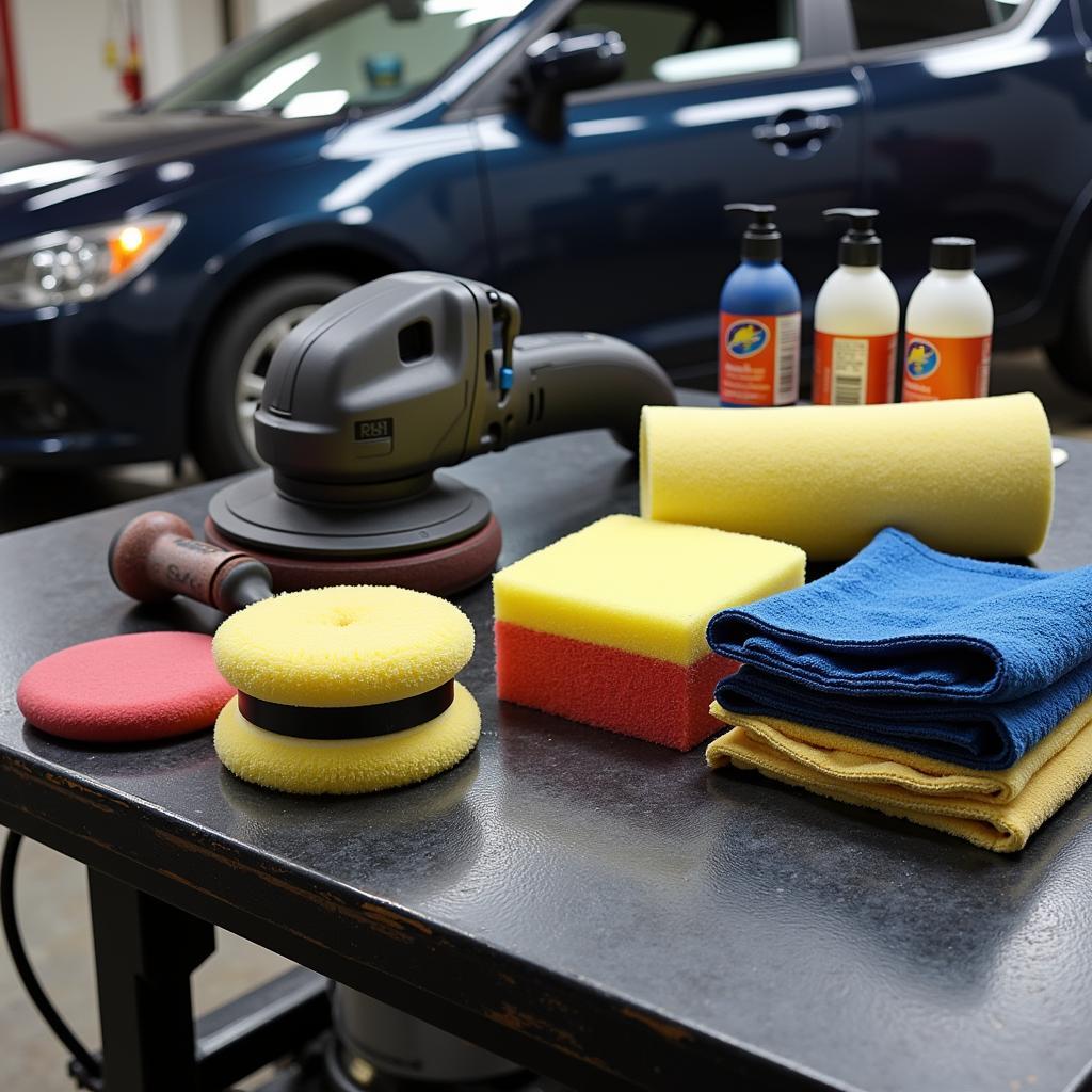 Car Detailing Paint Correction Tools