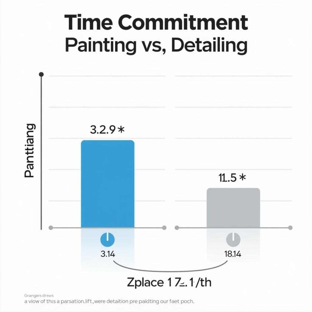 Painting and Detailing Time Comparison