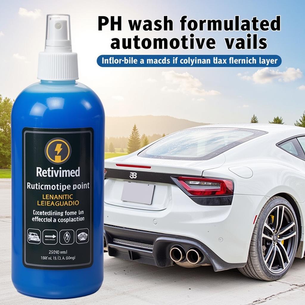 pH Balanced Car Wash Solution