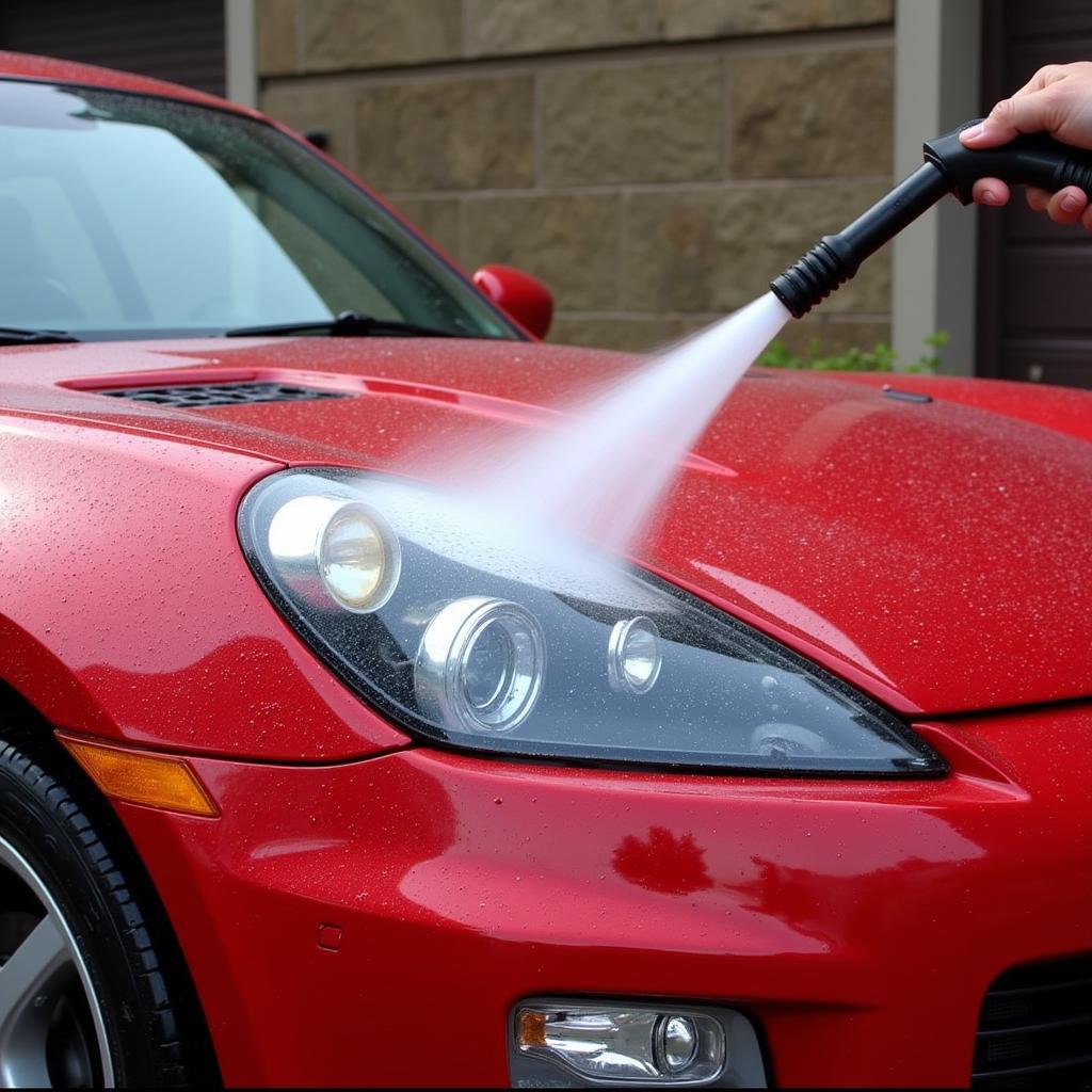 Power Washer Car Detailing