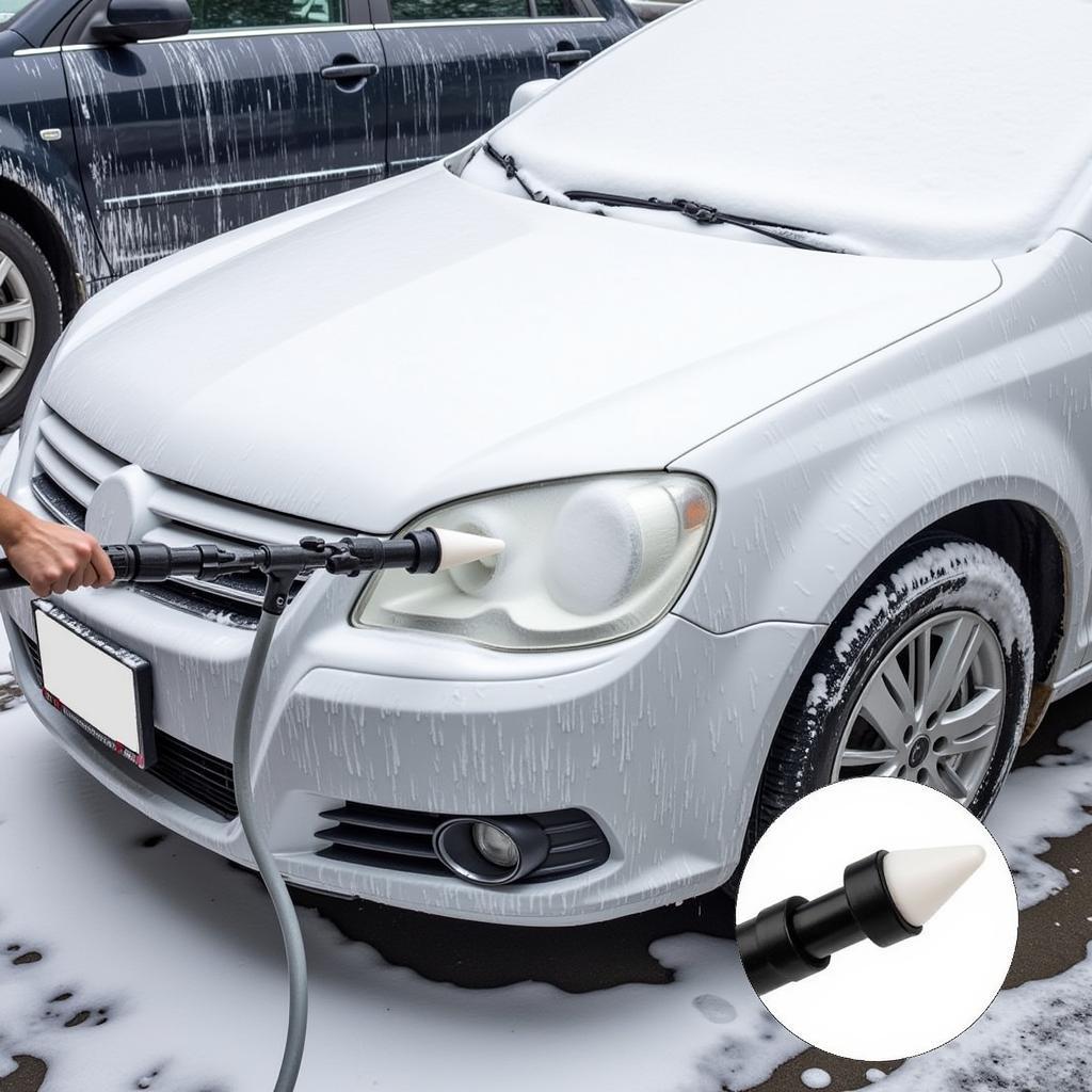 Pressure Washer and Foam Cannon Car Wash