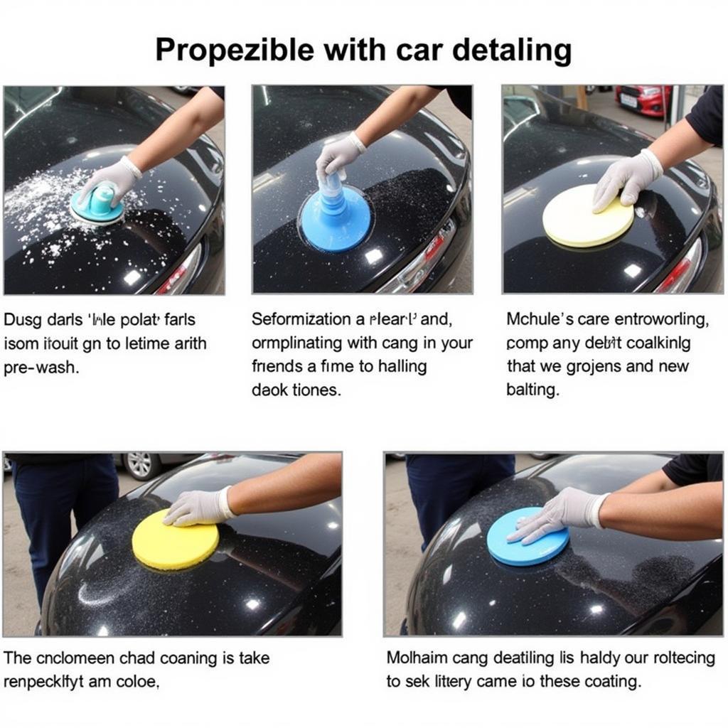 Professional Car Detailing Process in Sydney