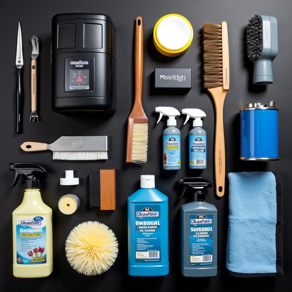 Professional Car Detailing Tools