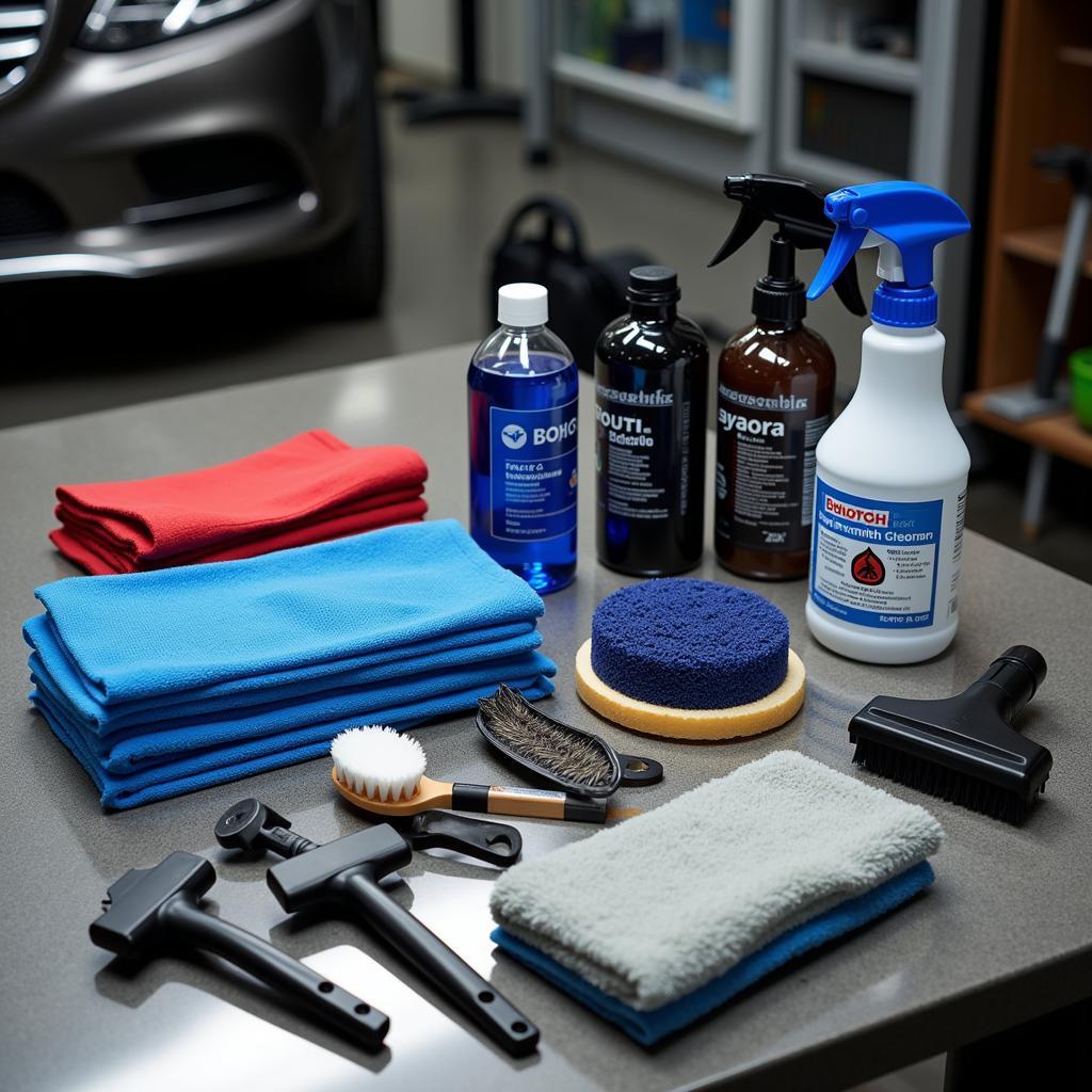 Professional Car Detailing Tools for Interior Cleaning