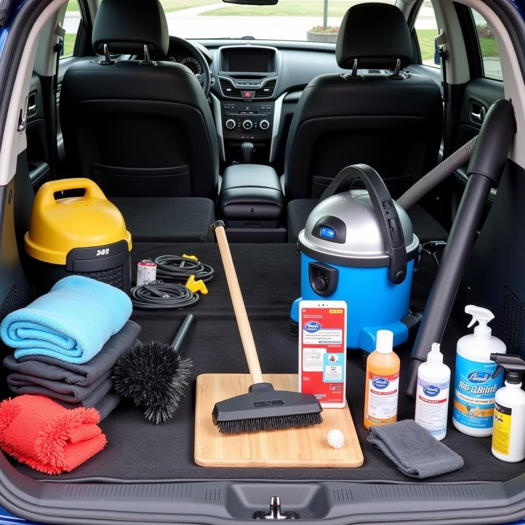 Professional Car Detailing Tools and Products