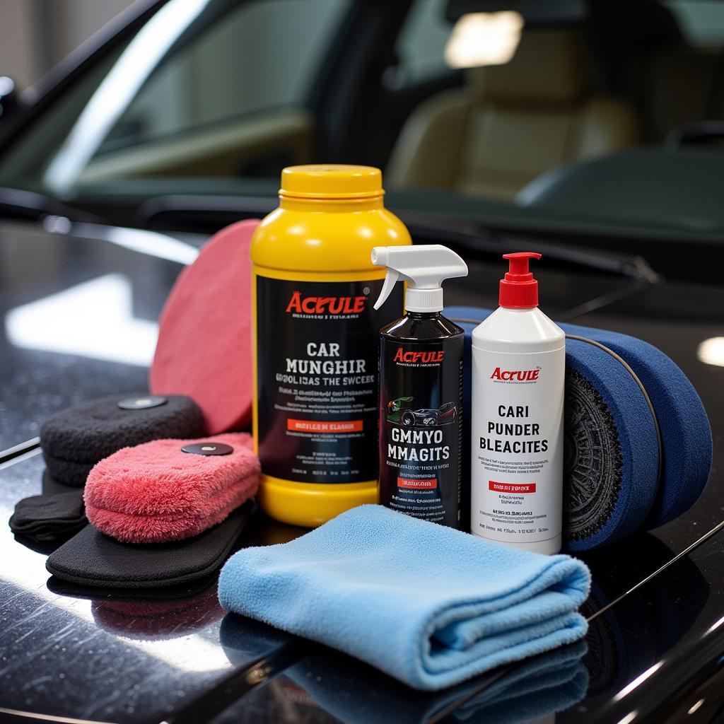 Professional Car Detailing Tools and Products