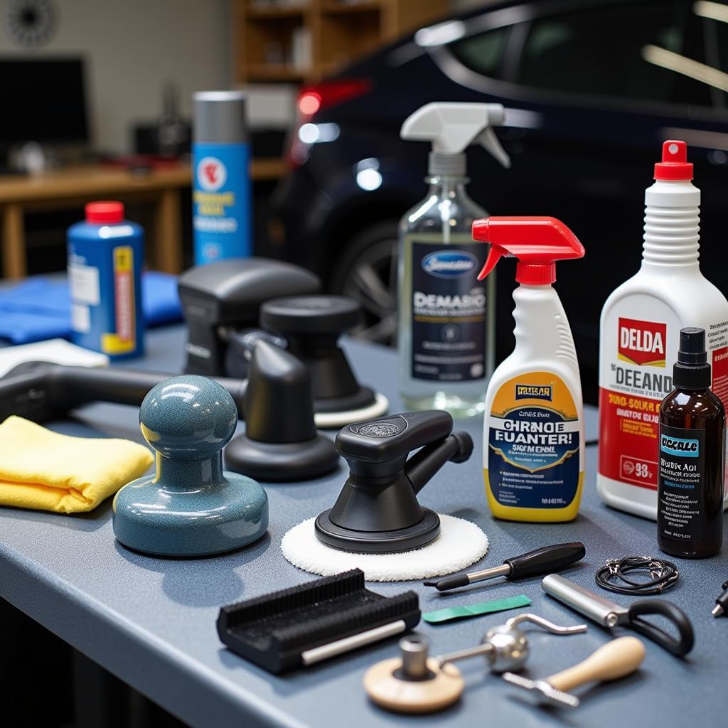 Professional Car Detailing Tools and Products