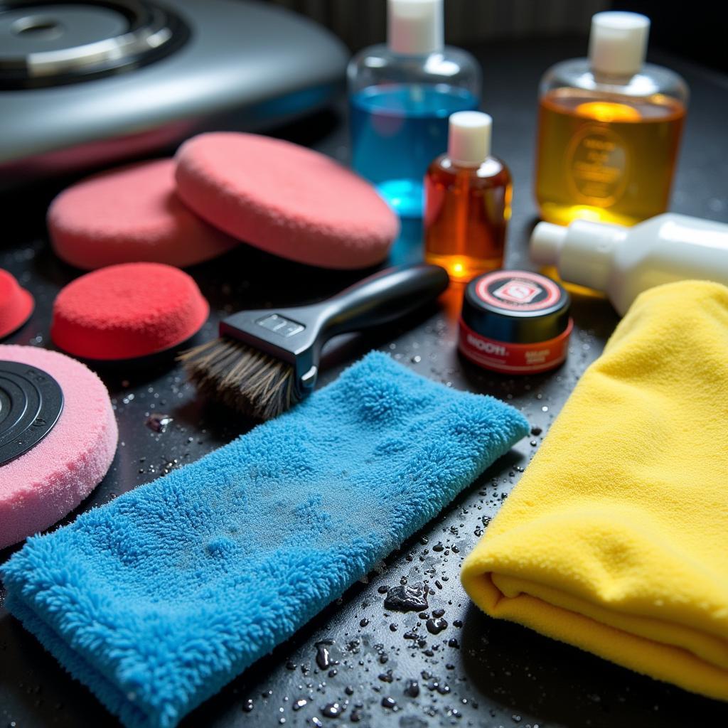 Professional Car Detailing Tools and Products