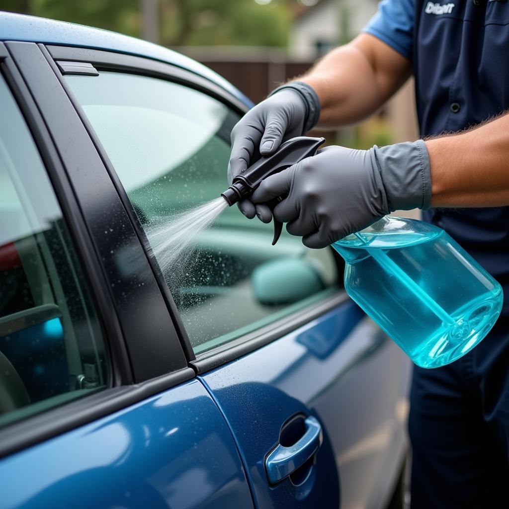 Professional-Grade Car Window Cleaner