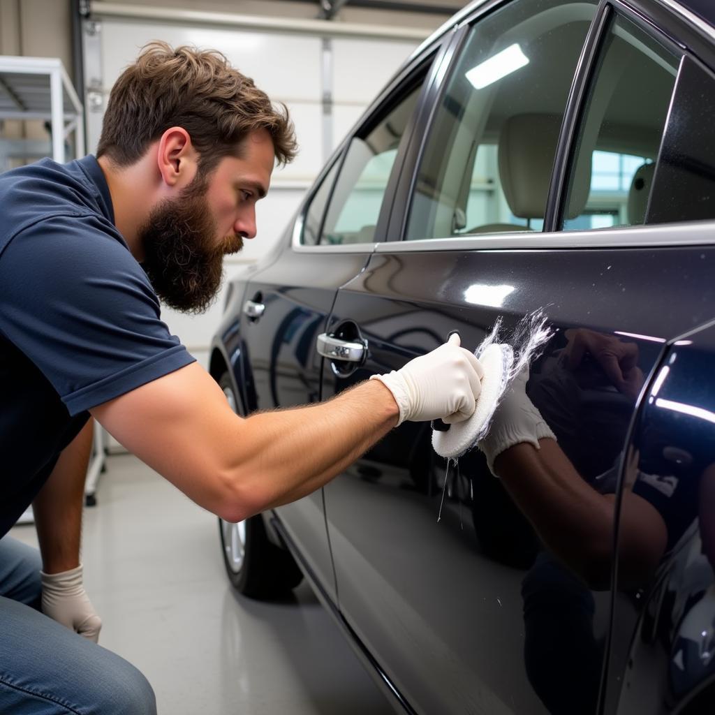 Professional Detailer in Peterborough at Work