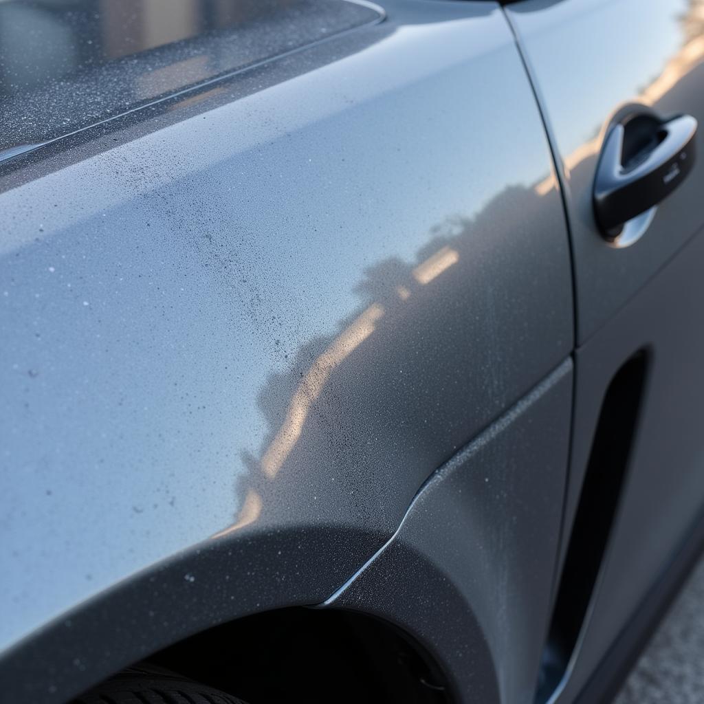 Car with Quick Detailer Residue