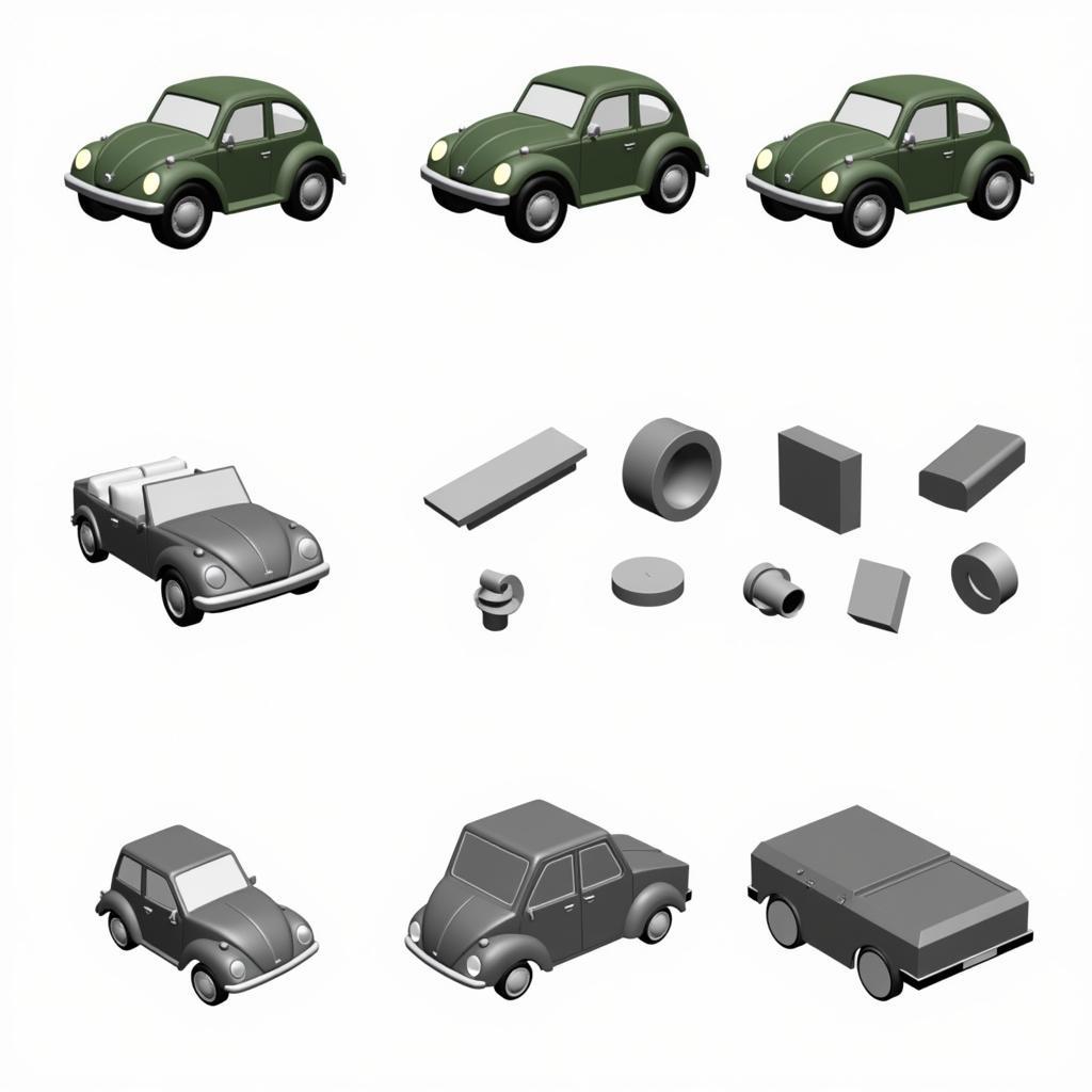 Roblox Car Parts and Meshes