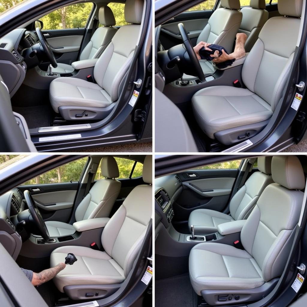 Interior car detailing services in Santa Cruz