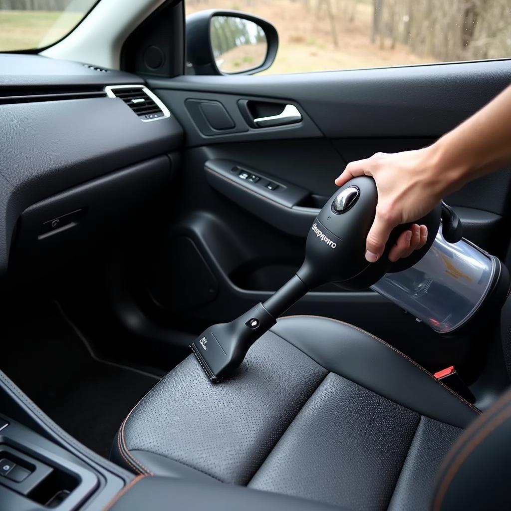 Shop Vac Cleaning Car Interior