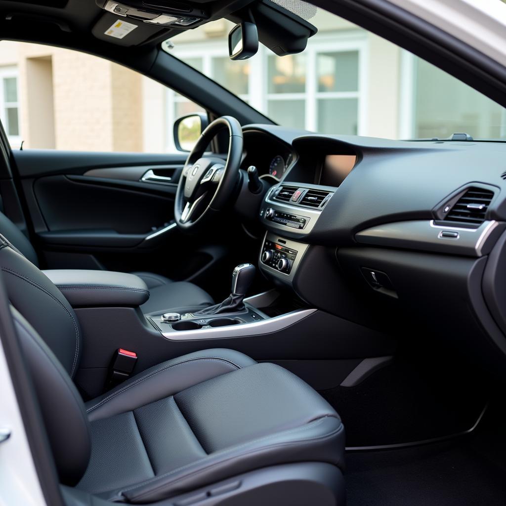 Sparkling Clean Car Interior