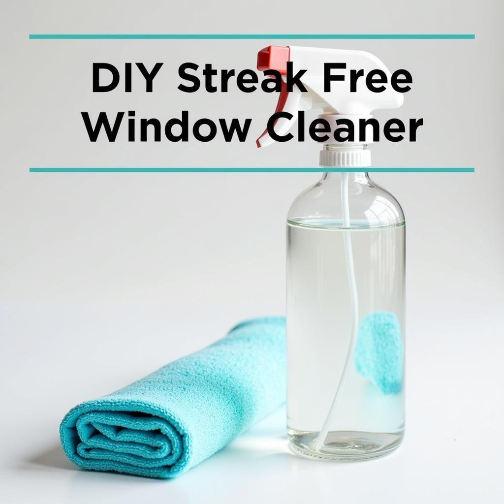 DIY Streak-Free Window Cleaner