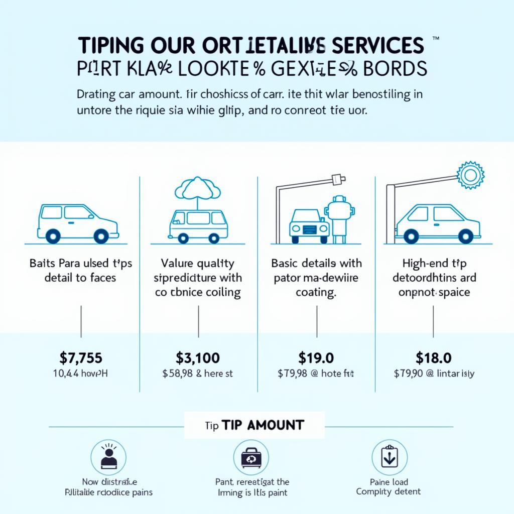 Tipping Scenarios for Car Detailing