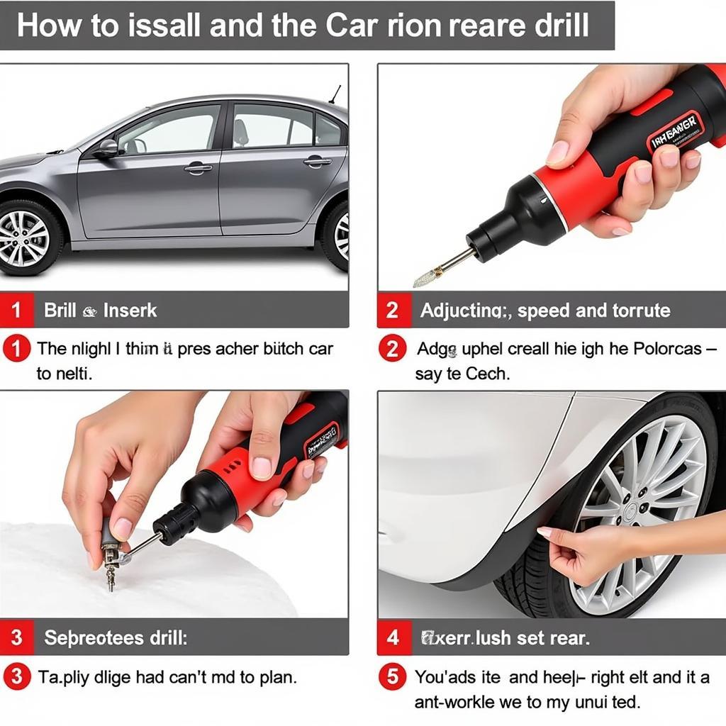 Using a Cordless Drill for Car Detailing