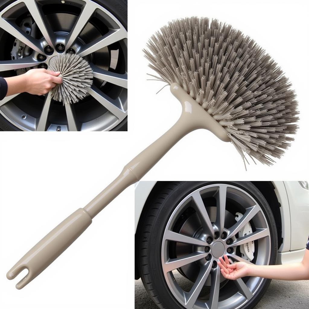 Car Wheel Detailing Brush