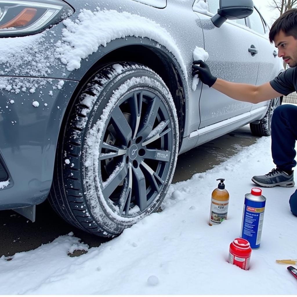 Winter Car Detailing Protection from Salt and Snow