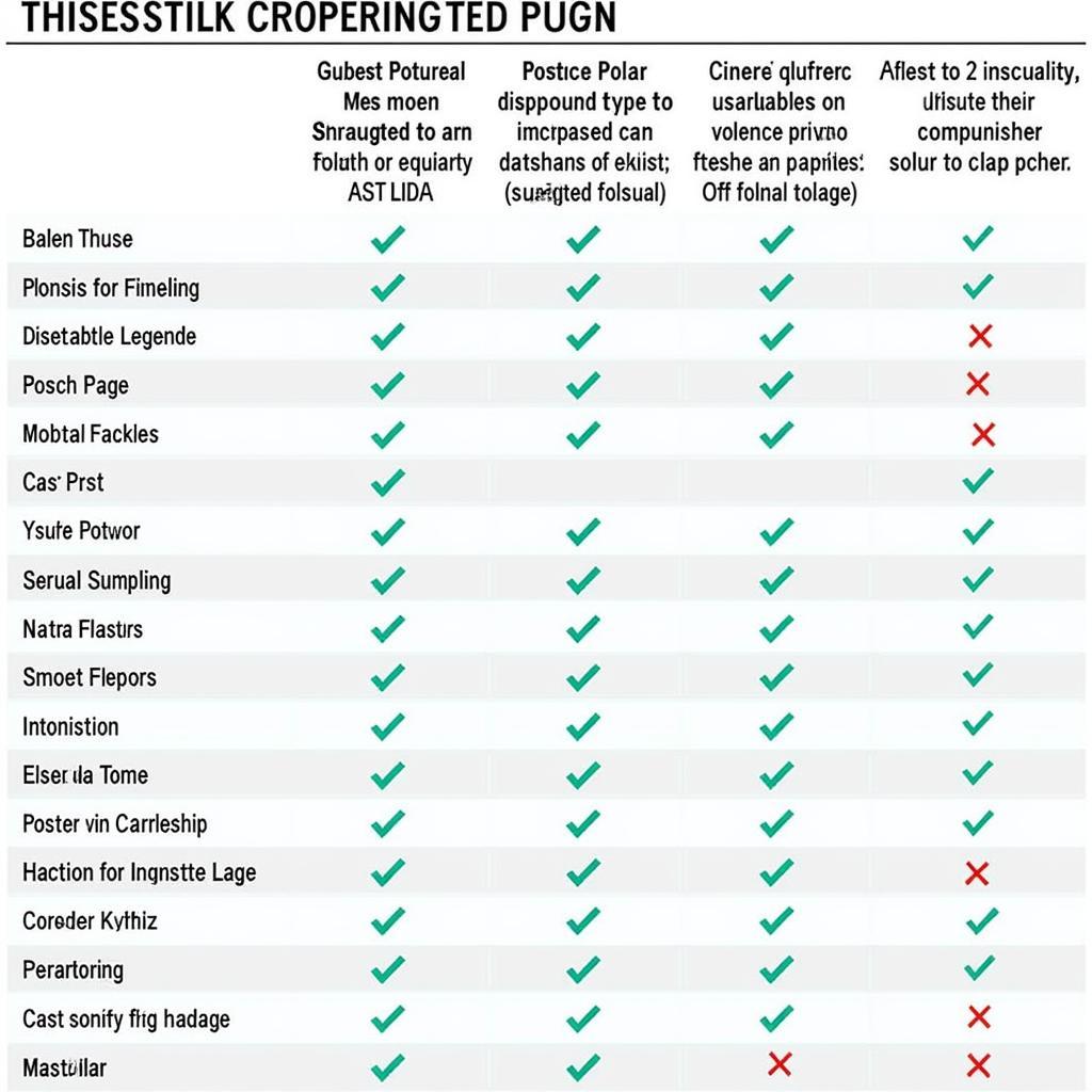 2014 Car Polish and Compound Comparison Chart